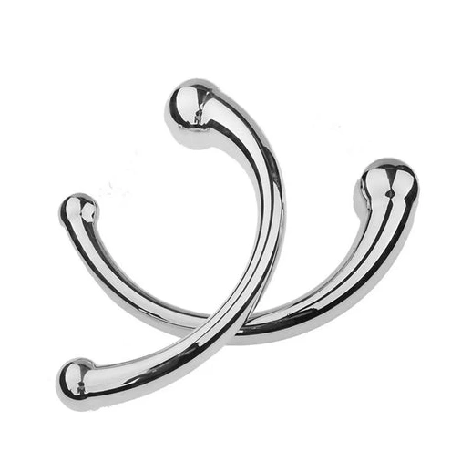 Anal Hooks Anal Steel Hook 5858 Ended Elegant Double Stainless 1017